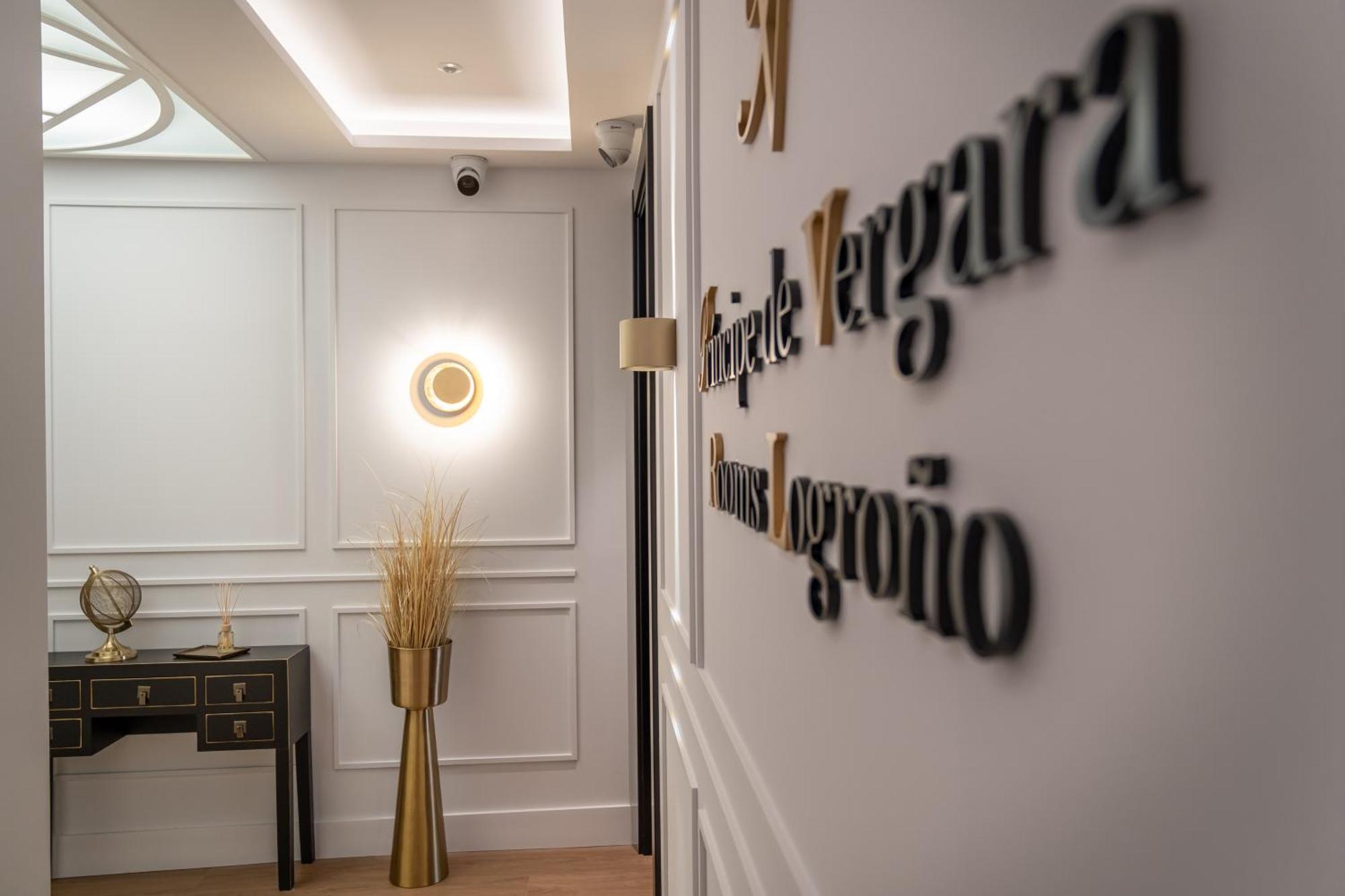 Principe De Vergara Rooms Lujo En El Centro De Logroño Esterno foto