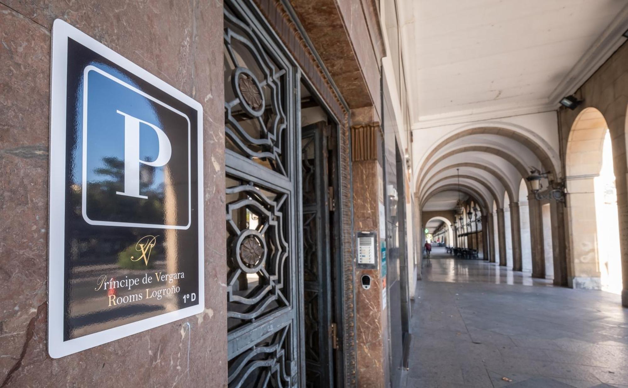 Principe De Vergara Rooms Lujo En El Centro De Logroño Esterno foto