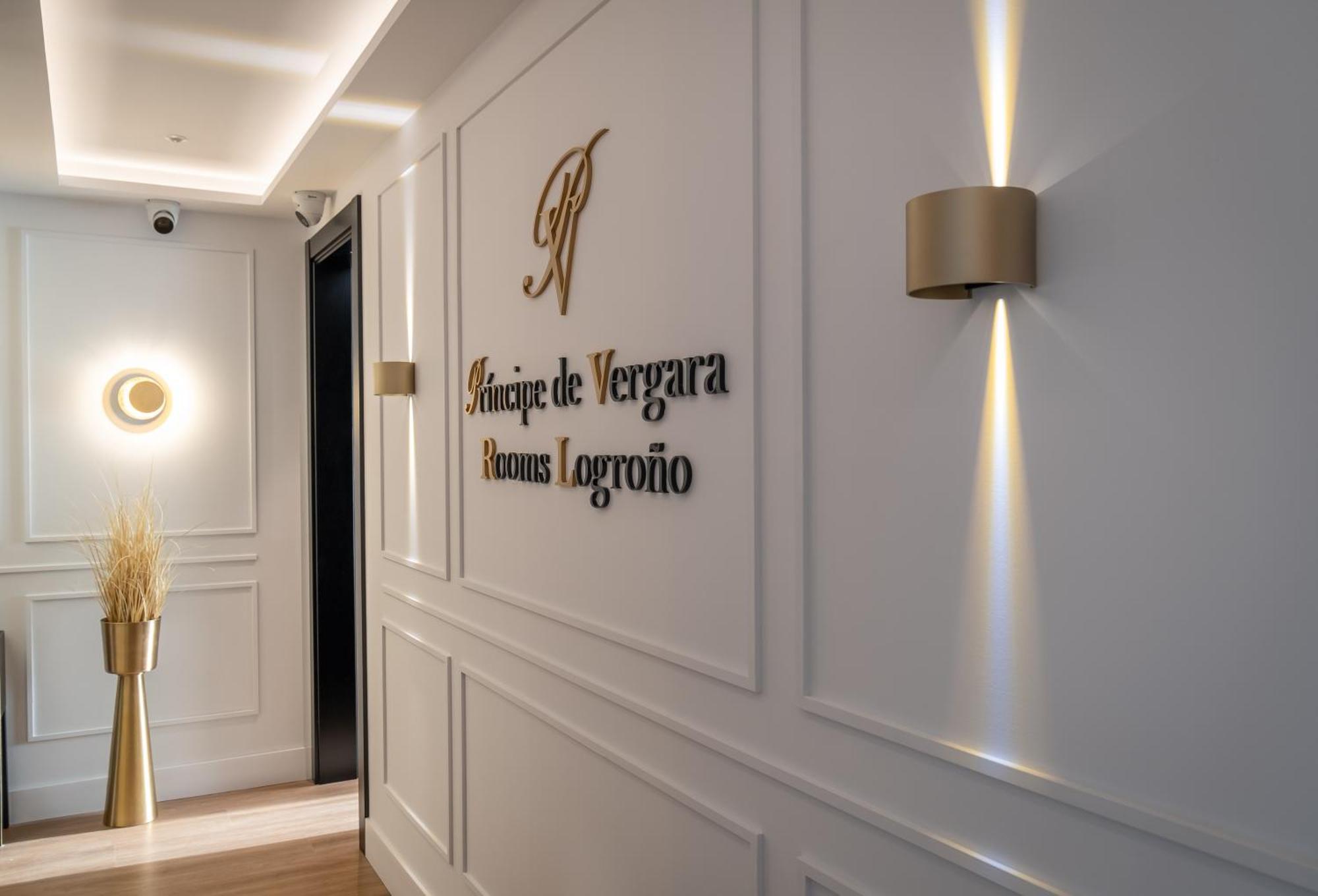 Principe De Vergara Rooms Lujo En El Centro De Logroño Esterno foto